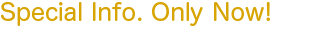 今だけお得情報