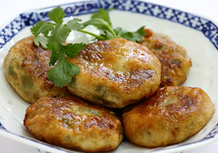 海老入りニラまん